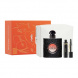 Yves Saint Laurent Black Opium SET: Parfumovaná voda 50ml + Řasenka 2ml + Kozmetická taška