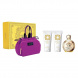 Versace Eros Pour Femme SET: Parfumovaná voda 100ml + Sprchový gél 100ml + Tělové mléko 100ml + Kozmetická taška