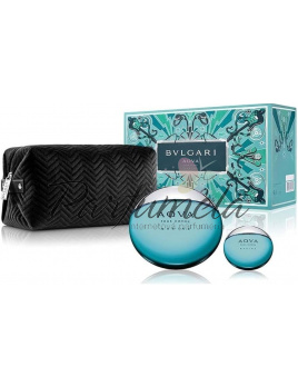 Bvlgari Aqva Marine SET: Toaletní voda 100ml + Toaletní voda 15ml + Kozmetická taška