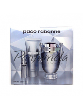 Paco Rabanne Invictus SET: Toaletná voda 100ml + Toaletná voda 10ml + Sprchovací gél 100ml