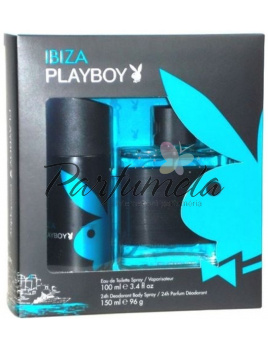 Playboy Ibiza for him SET: Toaletní voda 100ml + Deodorant 150ml